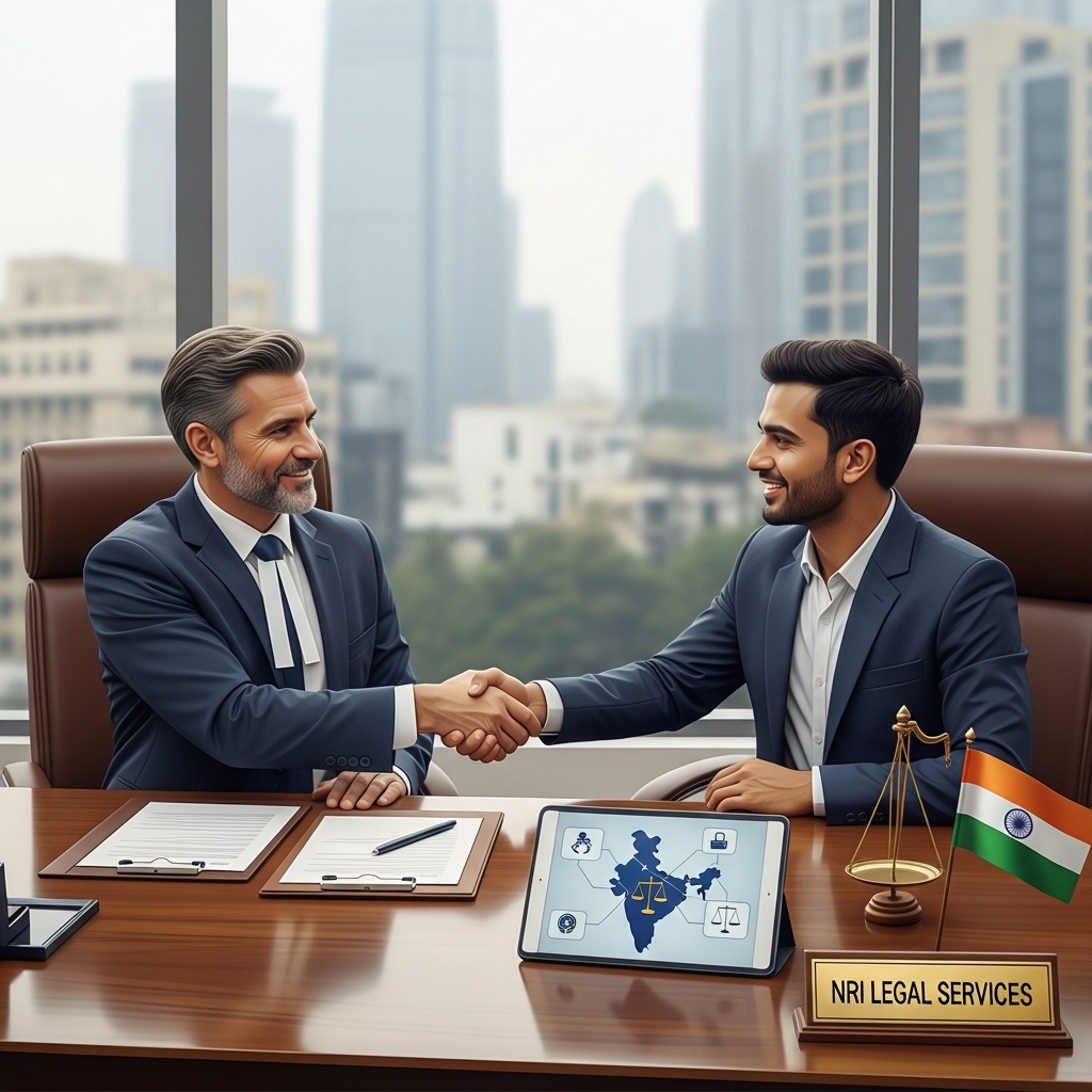 Dedicated legal support for NRIs in India.