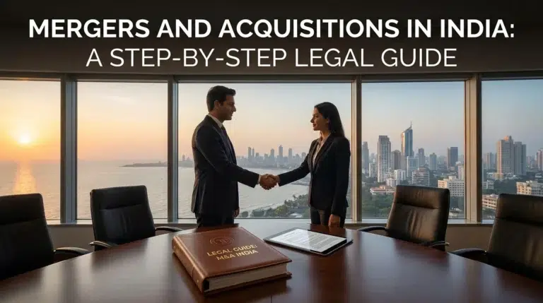 Mergers and Acquisitions in India: A Step-by-Step Legal Guide